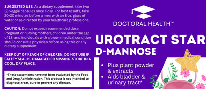 UroTract Star D-Mannose